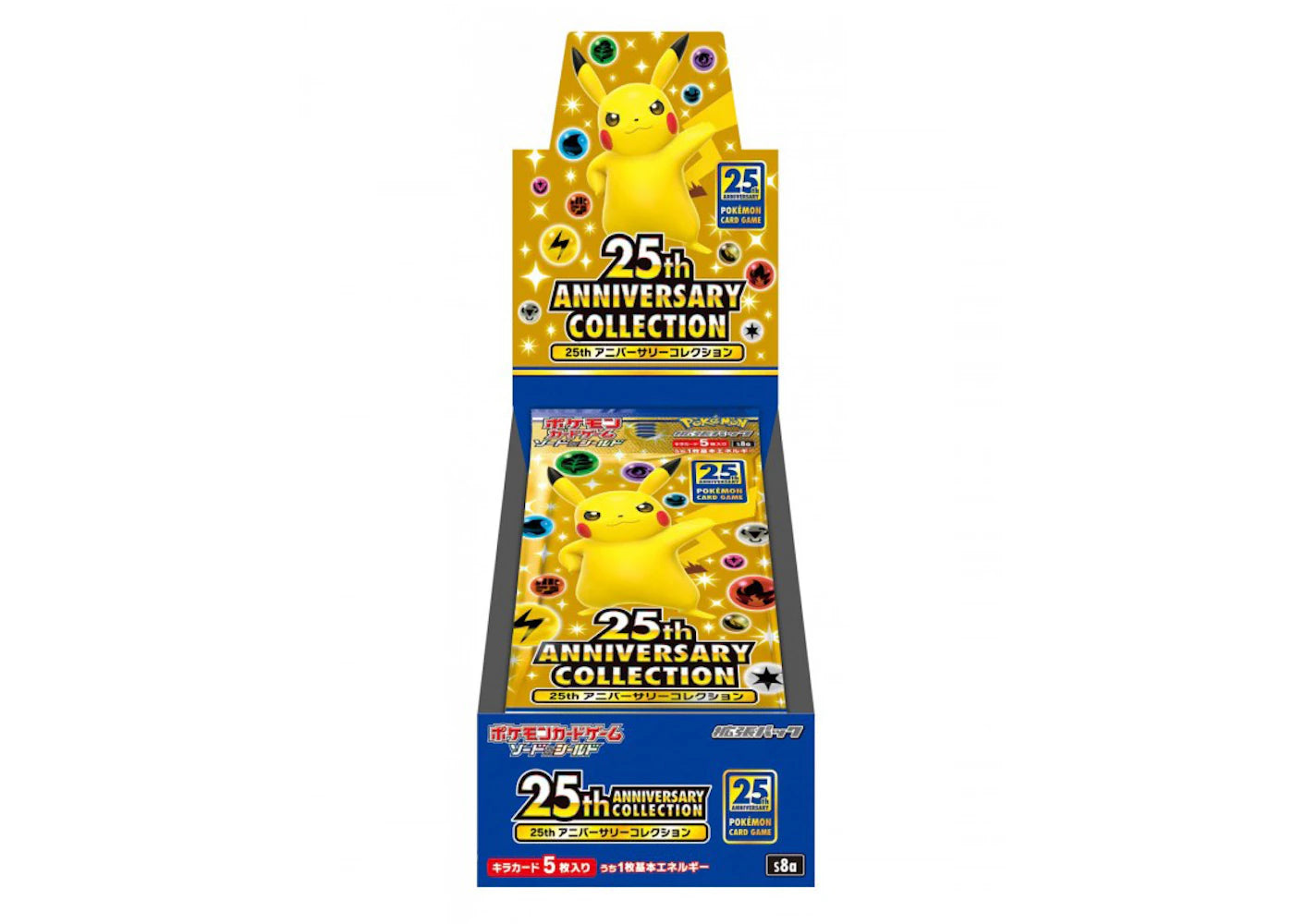 Pokémon TCG Sword & Shield 25th Anniversary Collection Booster Box (Promo Packs Not Included) (Japanese)