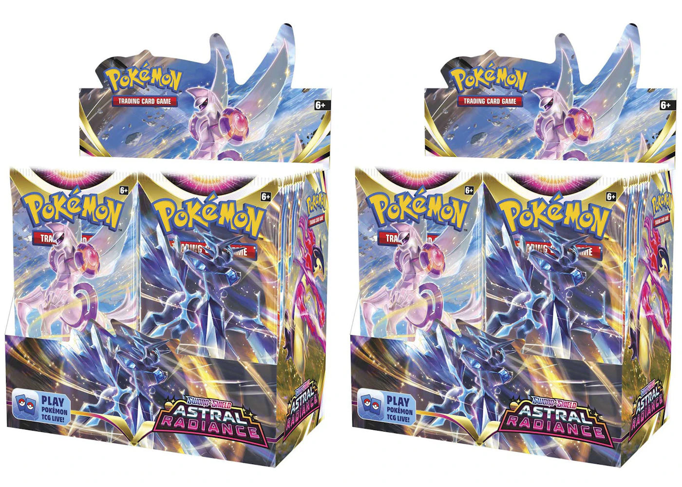Pokémon TCG Sword & Shield Astral Radiance Booster Box 2x Lot
