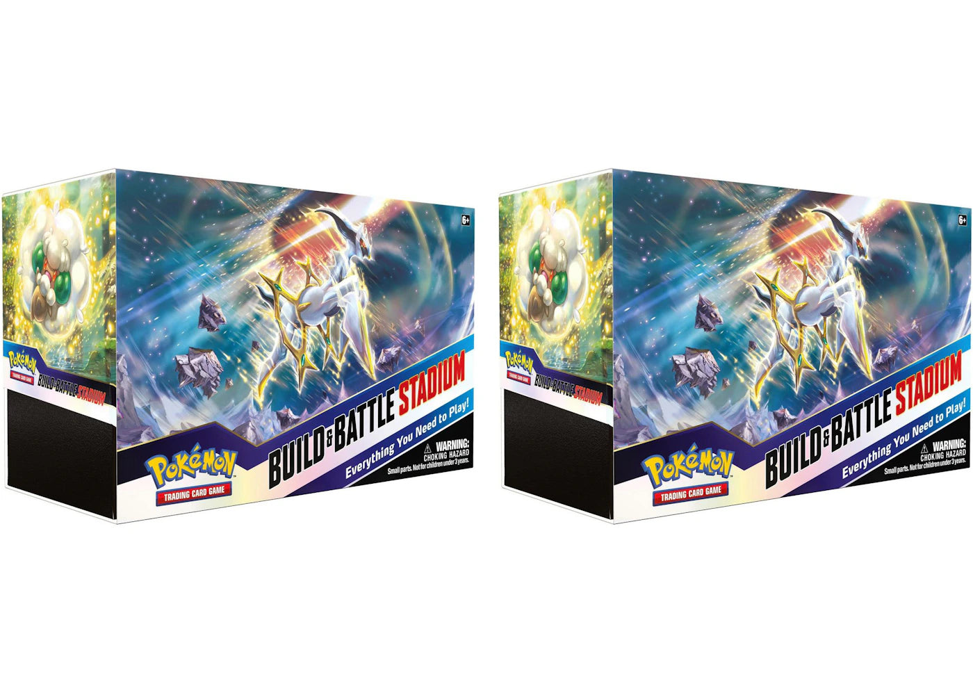 Pokémon TCG Sword & Shield Brilliant Stars Build & Battle Stadium 2x Lot