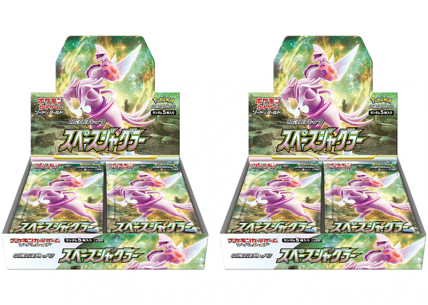 Pokémon TCG Sword & Shield Expansion Pack S10P Space Juggler Booster Box (Japanese) 2x Lot