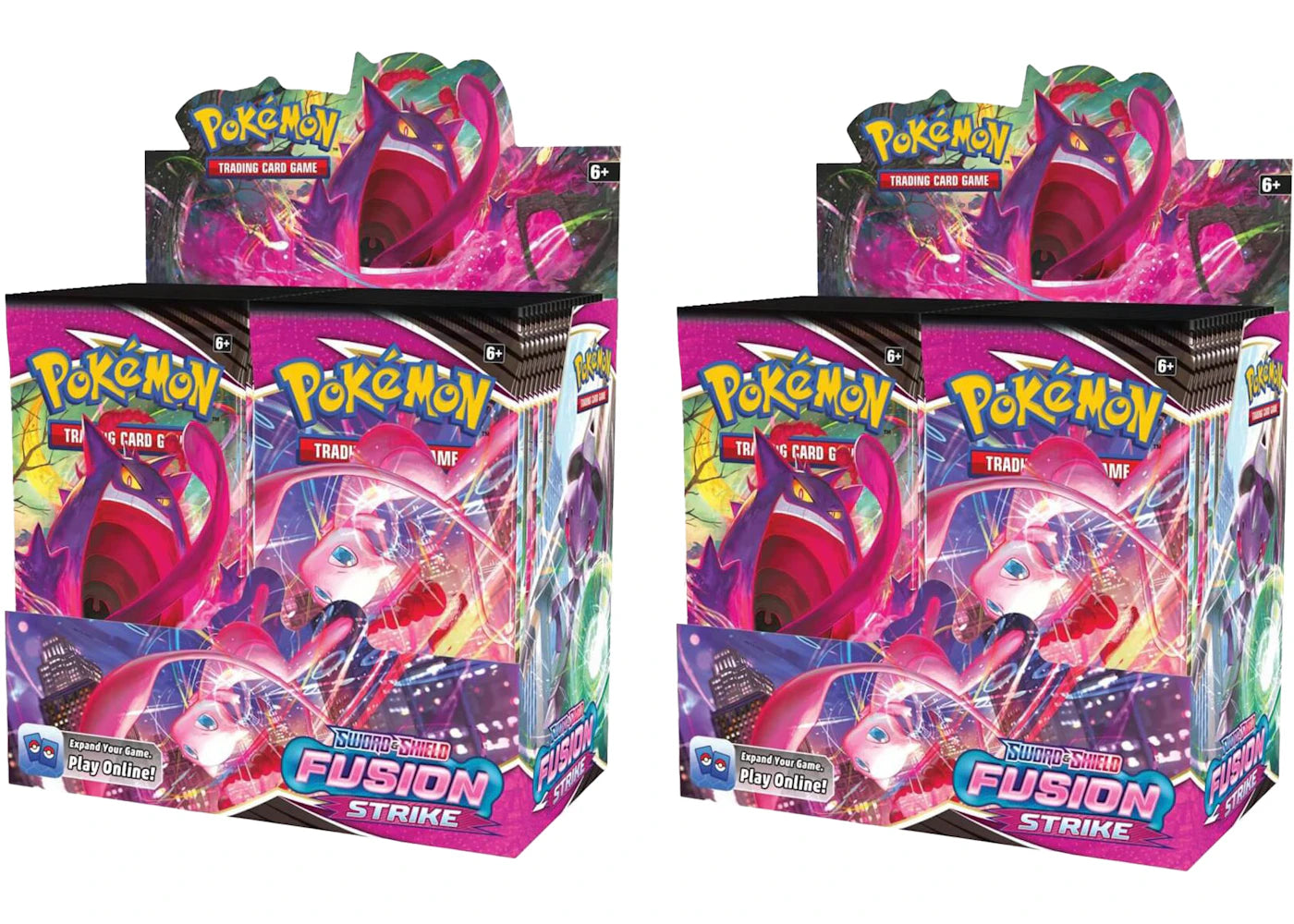Pokémon TCG Sword & Shield Fusion Strike Booster Box 2x Lot