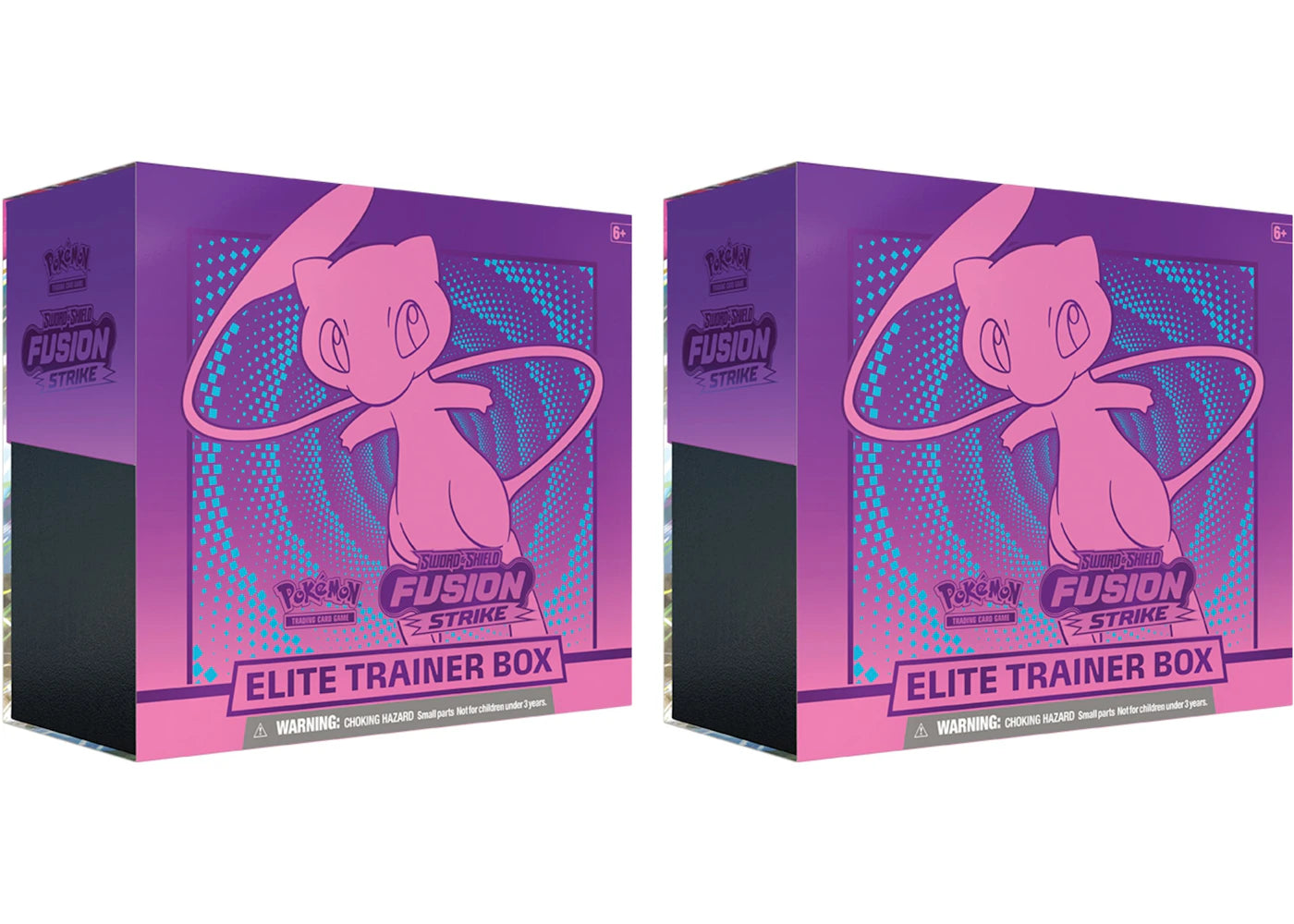 Pokémon TCG Sword & Shield Fusion Strike Elite Trainer Box 2x Lot