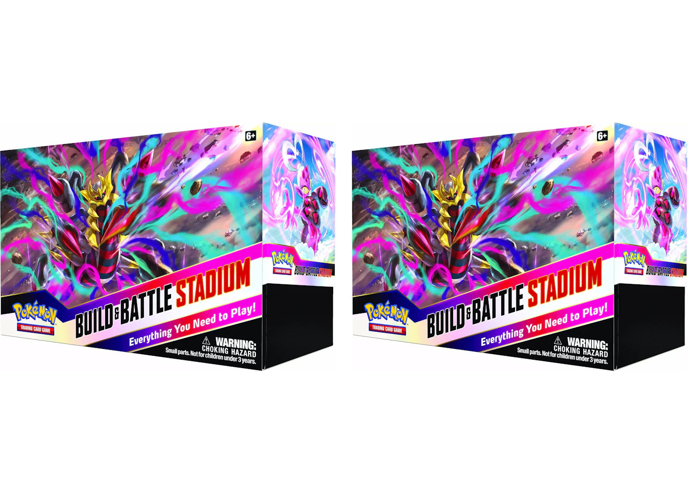 Pokémon TCG Sword & Shield Lost Origin Build & Battle Stadium 2x Lot