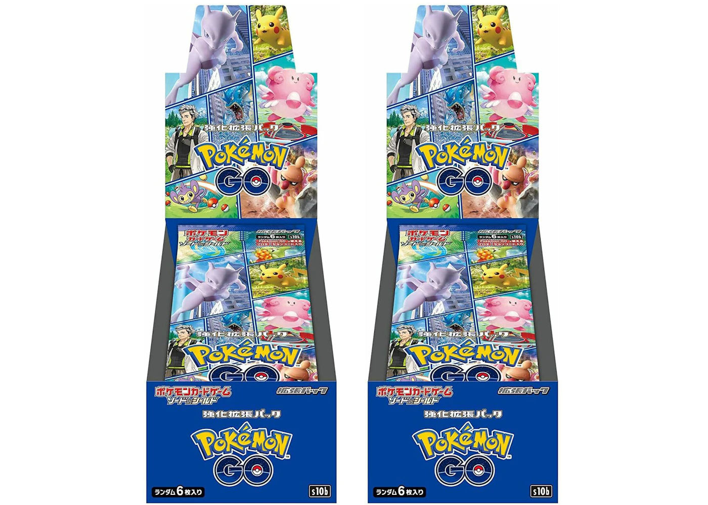 Pokémon TCG Sword & Shield Pokémon GO Booster Box (Japanese) 2x Lot