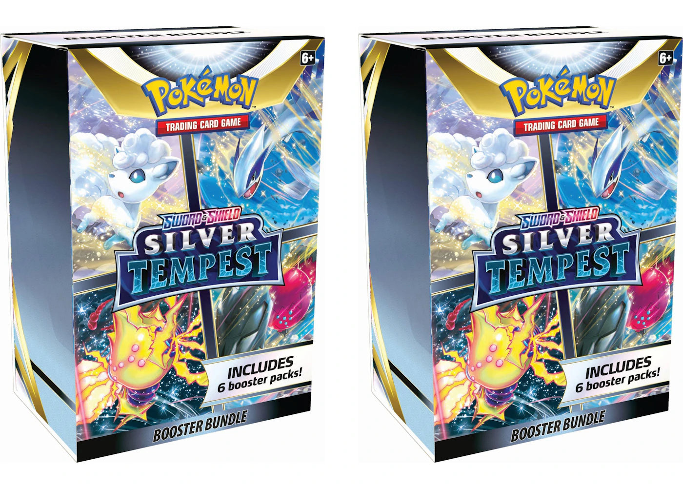 Pokémon TCG Sword & Shield Silver Tempest Booster Bundle 2x Lot