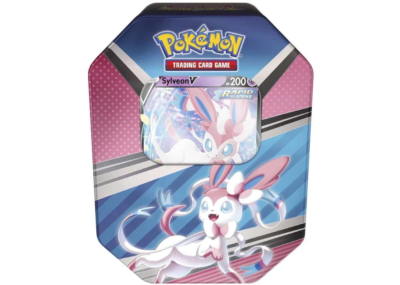 Pokémon TCG V Heroes Sylveon V Tin (4 Packs)
