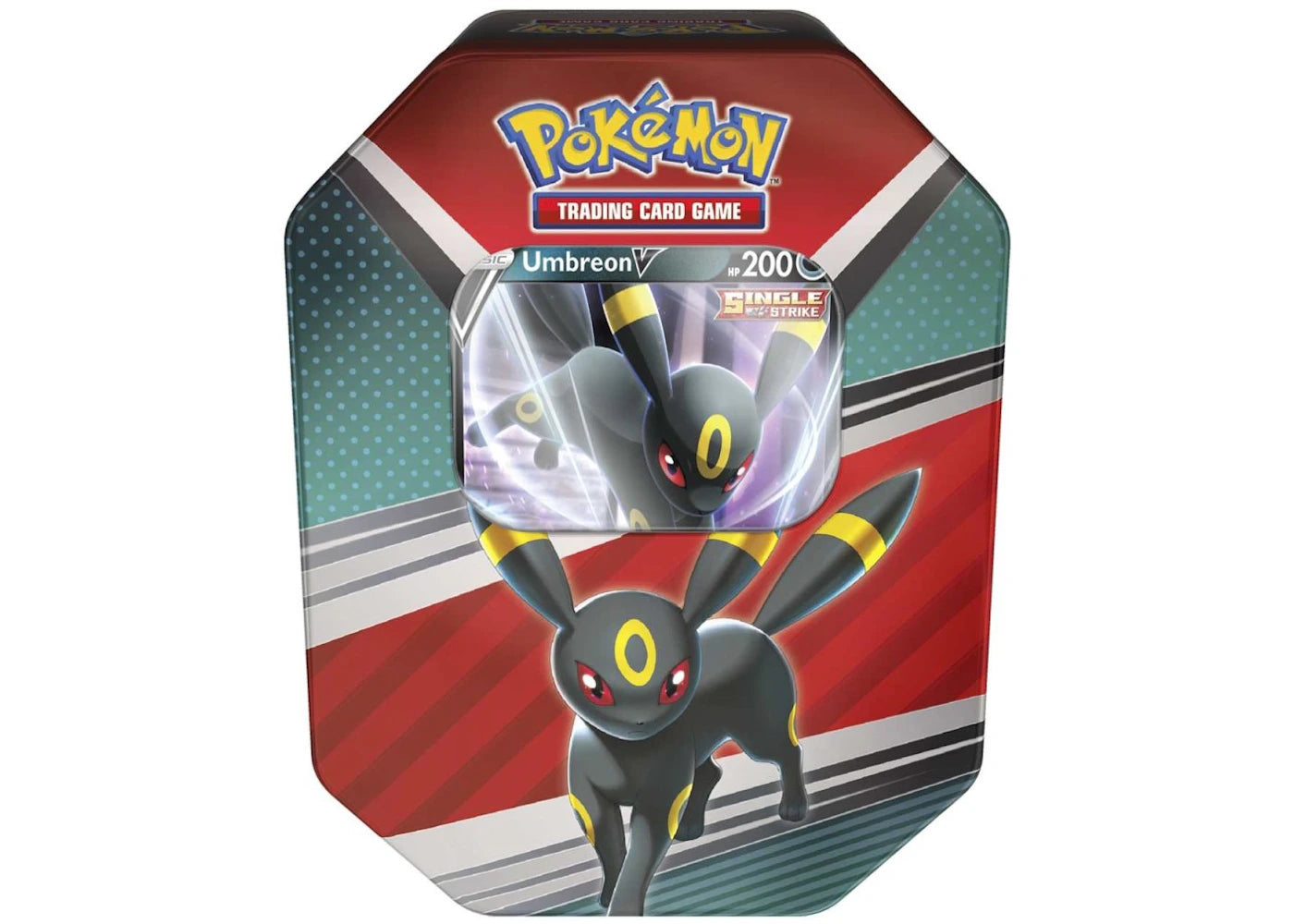 Pokémon TCG V Heroes Umbreon V Tin (4 Packs)