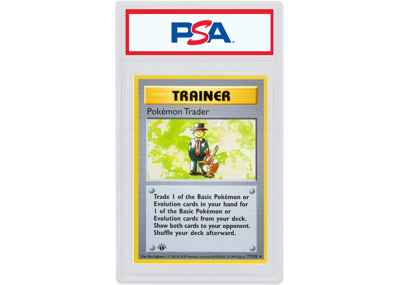 Pokemon TCG Trader 1999 Pokemon TCG Base Set 1st Edition #77/102 (PSA or BGS Graded)