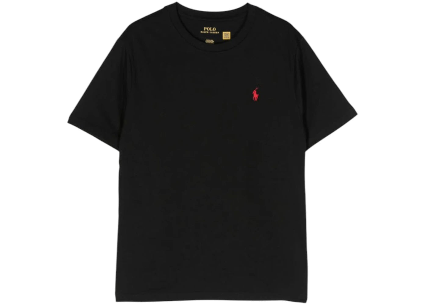 Polo Ralph Lauren Boys Short Sleeve Cotton Jersey Crewneck T-shirt Rl Black