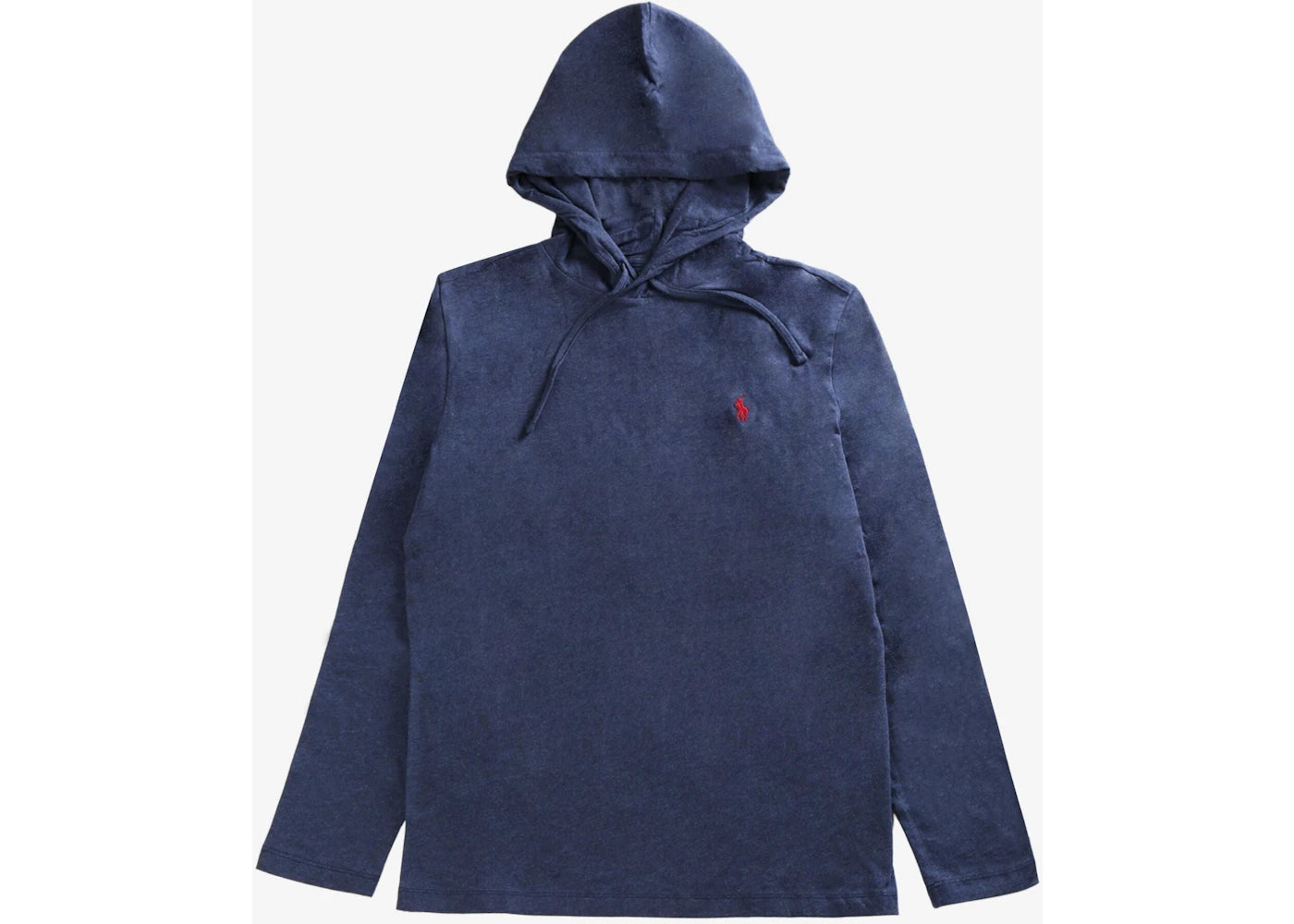 Polo Ralph Lauren Long Sleeve Cotton Hooded T-shirt Spring Navy Heather