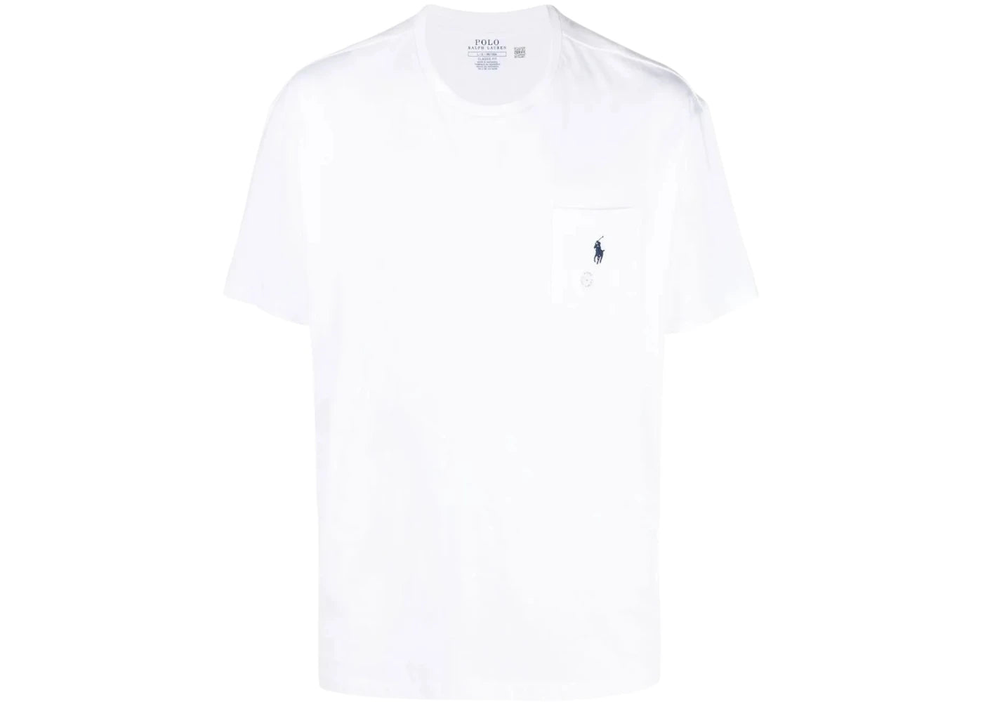Polo Ralph Lauren Short Sleeve Pocket Classic Fit T-shirt White