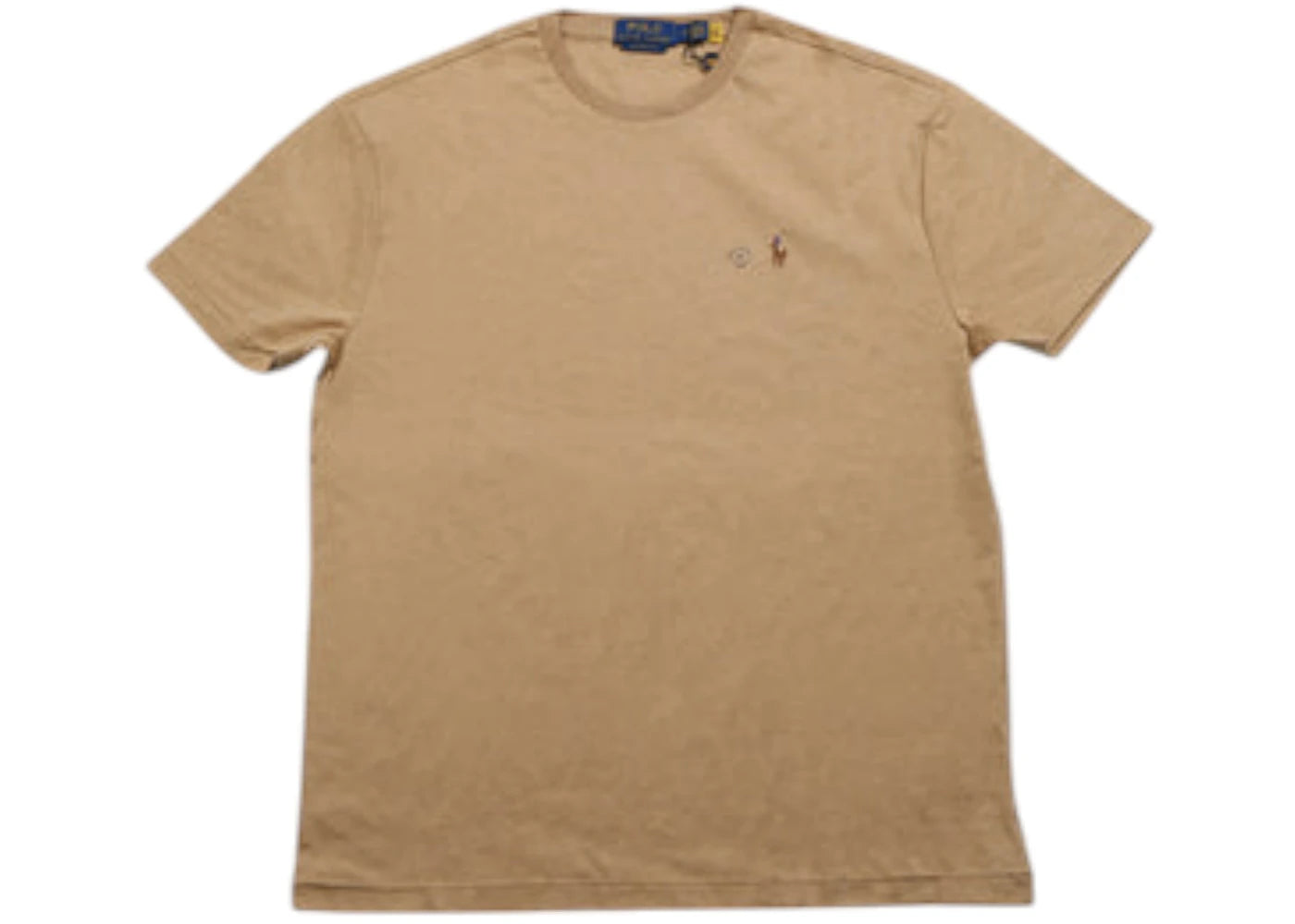 Polo Ralph Lauren Short Sleeve Soft Touch Crewneck T-shirt Classic Camel Heather