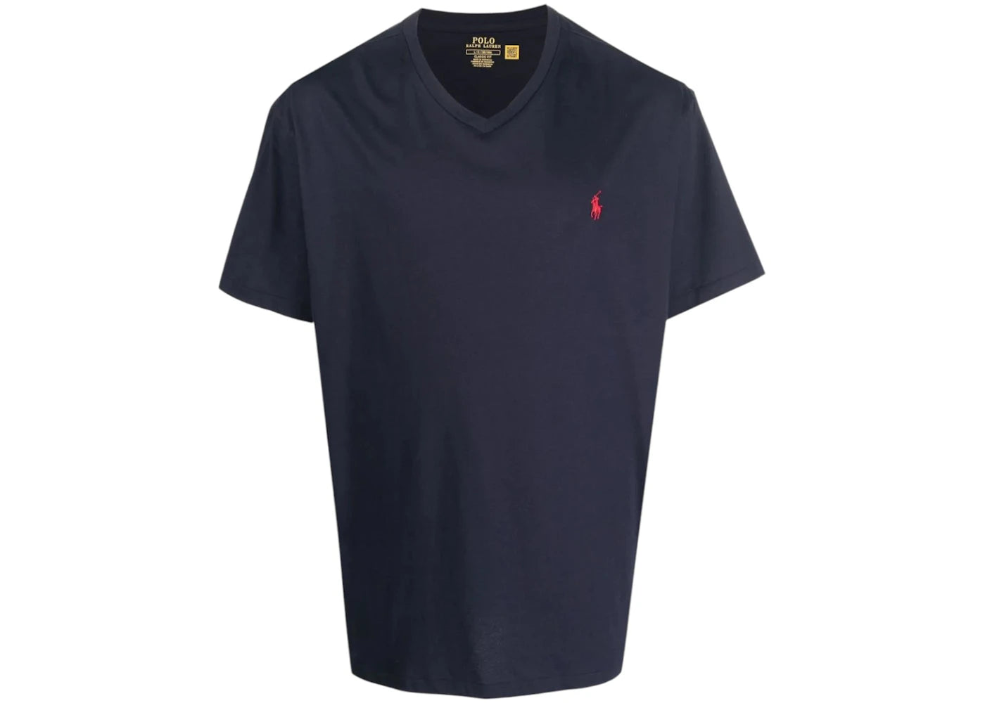 Polo Ralph Lauren Short Sleeve V-Neck Classic Fit T-shirt Ink