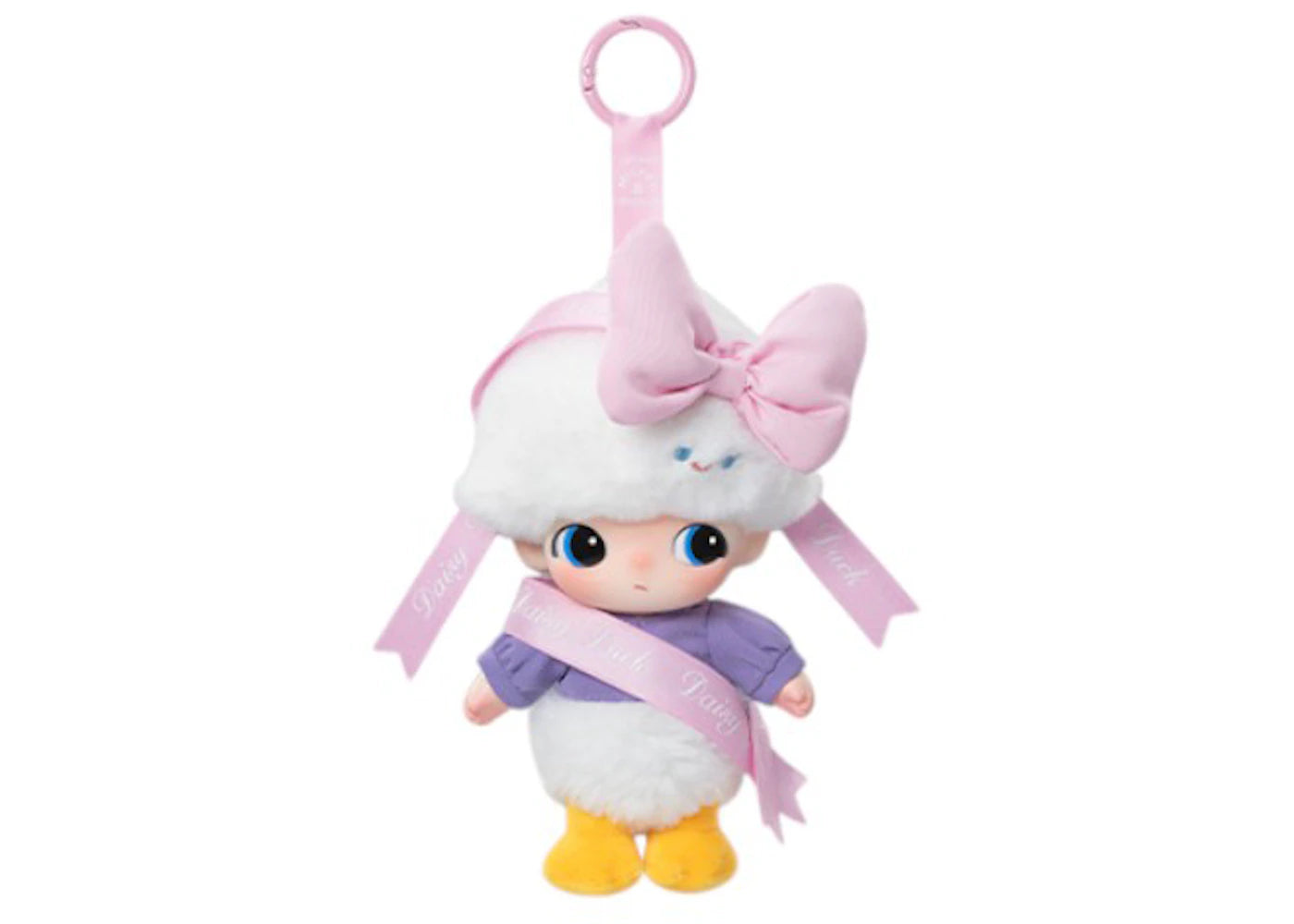 Pop Mart DIMOO World x Disney Series Daisy's Gift Vinyl Plush Keychain