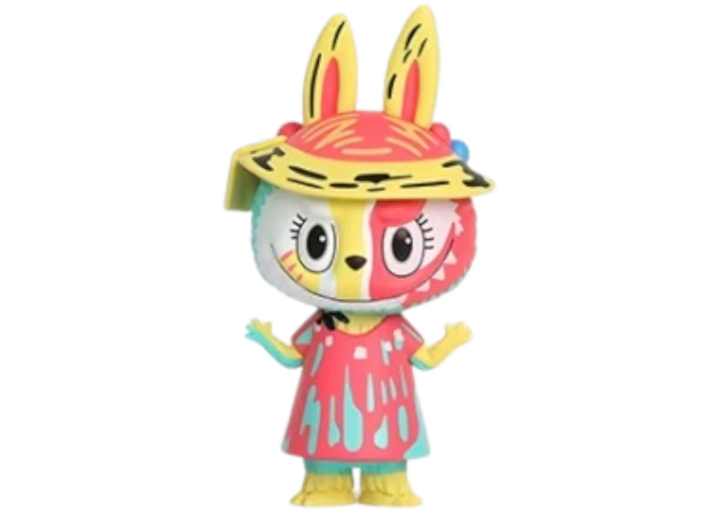 Pop Mart Labubu The Monster Art Femme Au Chapeau Buste Figure