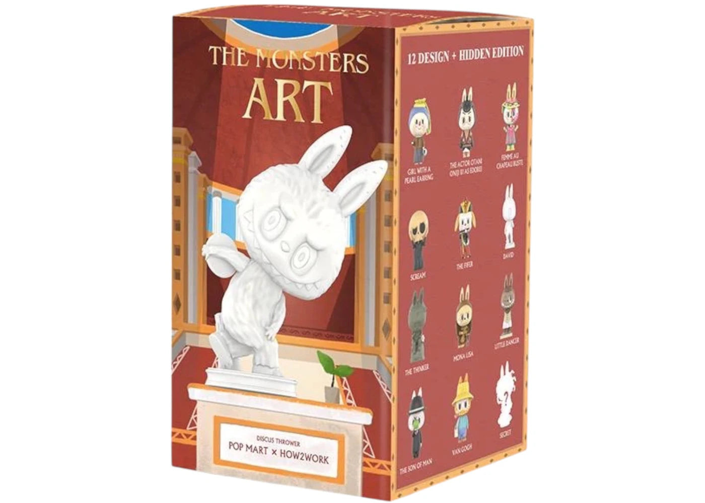 Pop Mart Labubu The Monster Art Single Blind Box