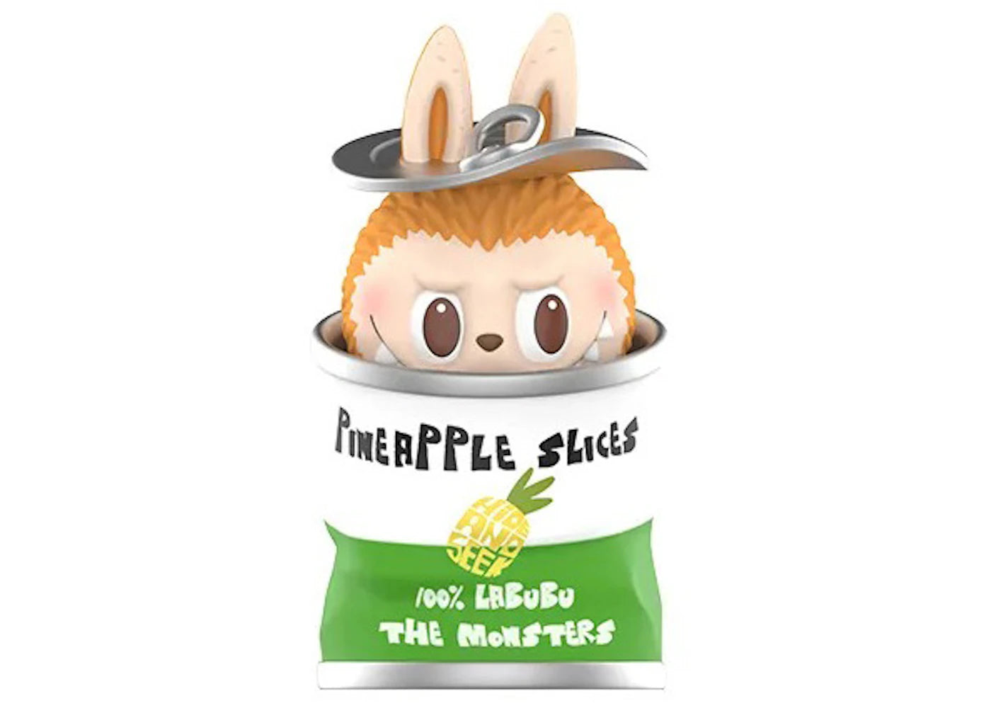Pop Mart Labubu The Monsters Almost Hidden Series Canned Pineapple Figure