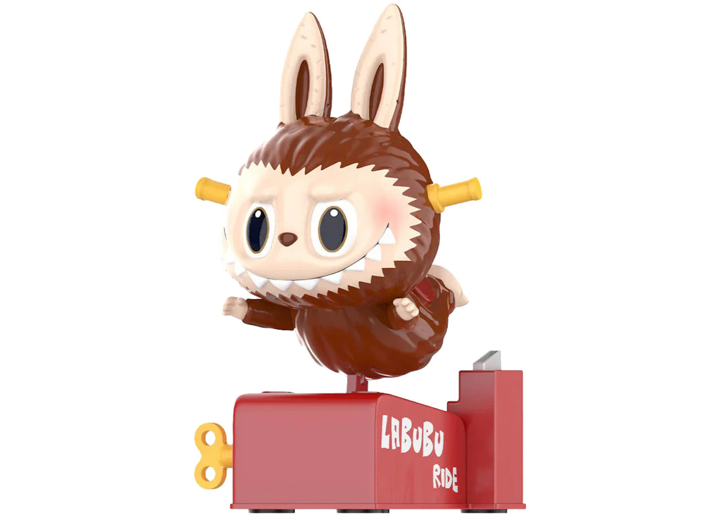 Pop Mart Labubu The Monsters Almost Hidden Series Kiddie Ride (Secret Edition) Figure