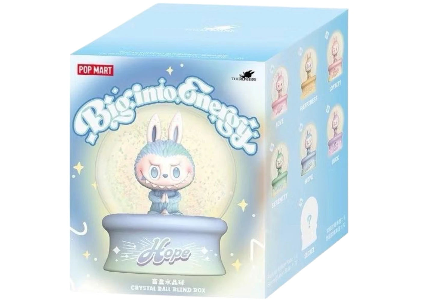 Pop Mart Labubu The Monsters Big into Energy Series Crystal Ball Single Blind Box