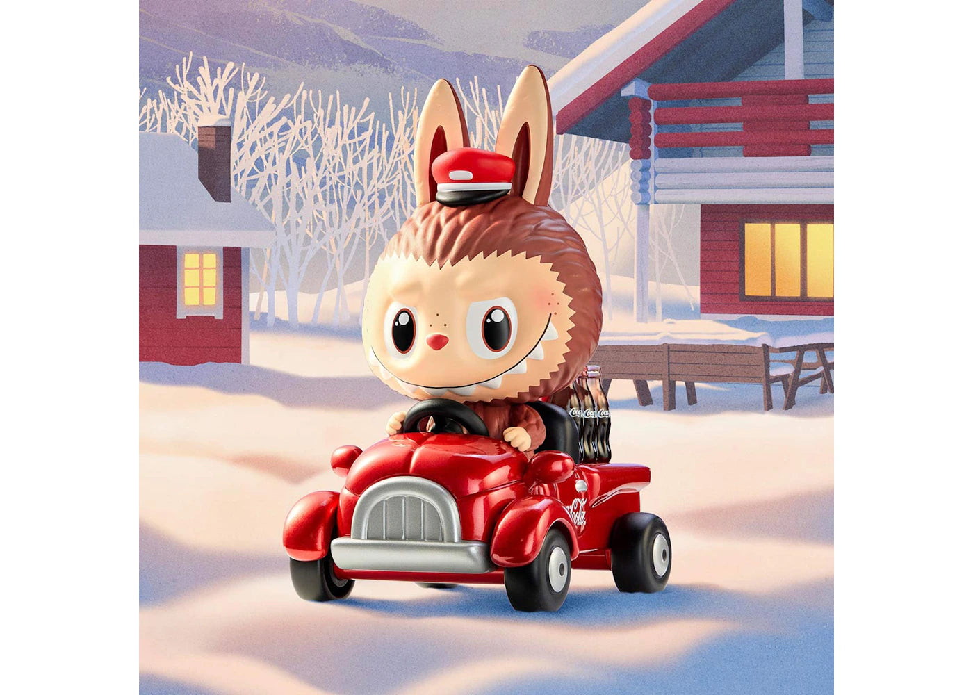 Pop Mart Labubu The Monsters Coca-Cola Series Labubu Express (Secret Edition) Figure