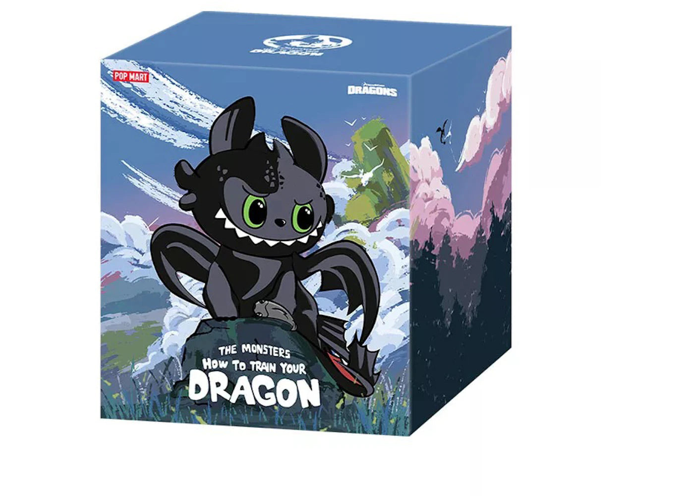 Pop Mart Labubu The Monsters How to Train Your Dragon Figurine Sealed Case (Blind Box)