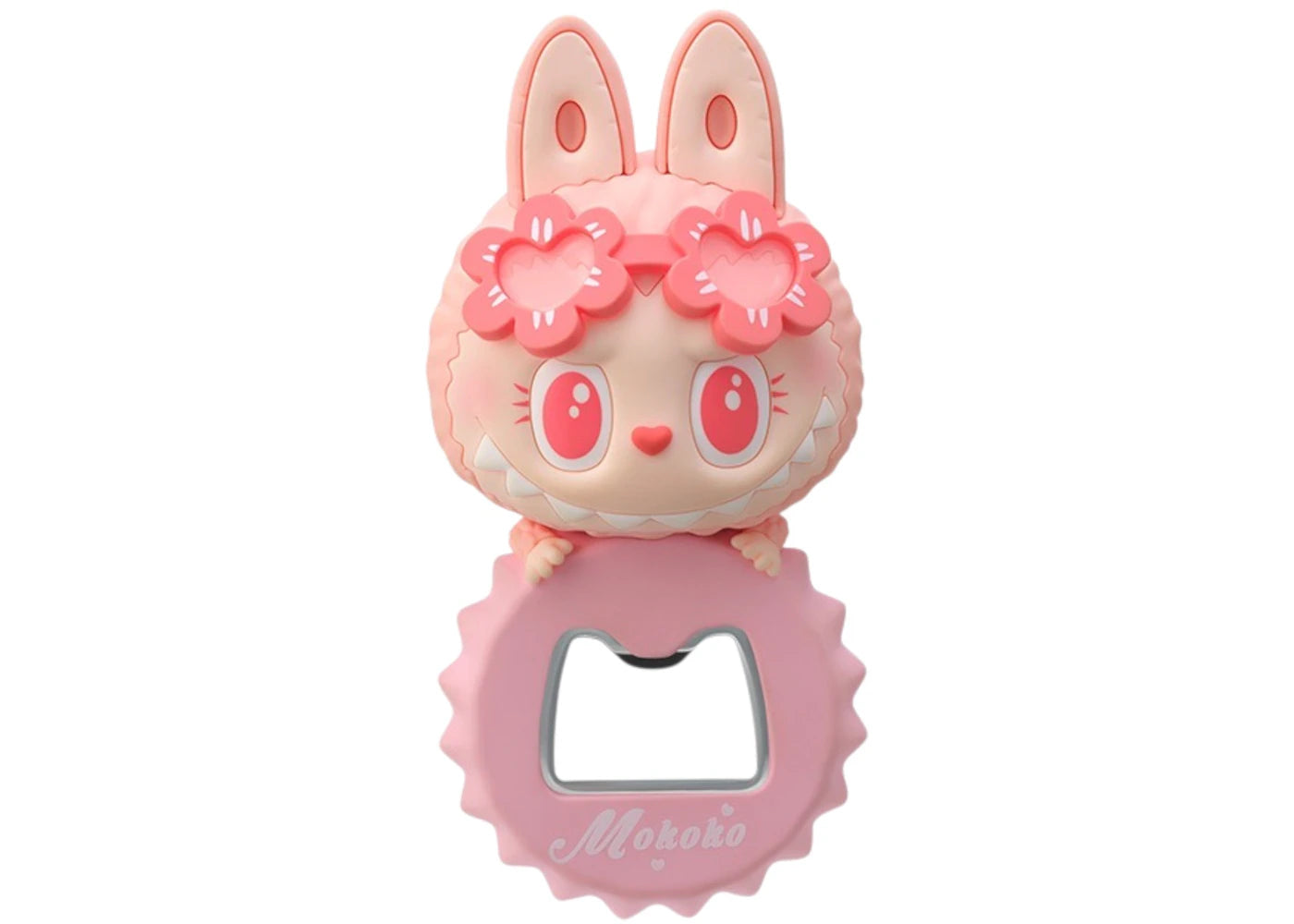 Pop Mart Labubu The Monsters Jump Into Summer Series Mokoko Bottle Opener Fridge Magnet