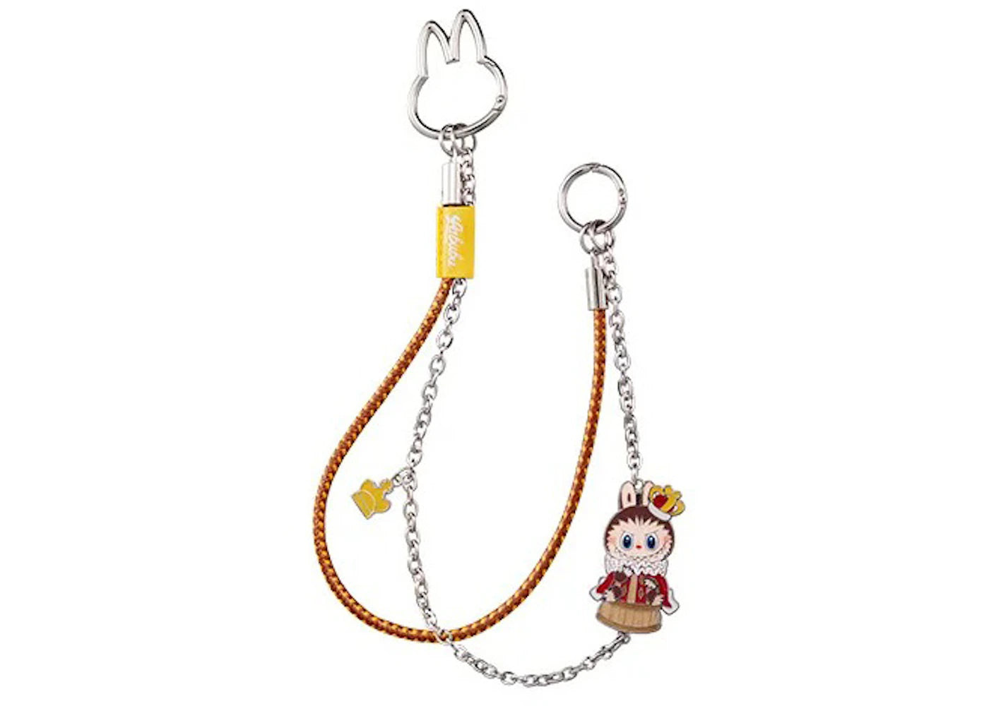 Pop Mart Labubu The Monsters Let's Checkmate Series King Pendant