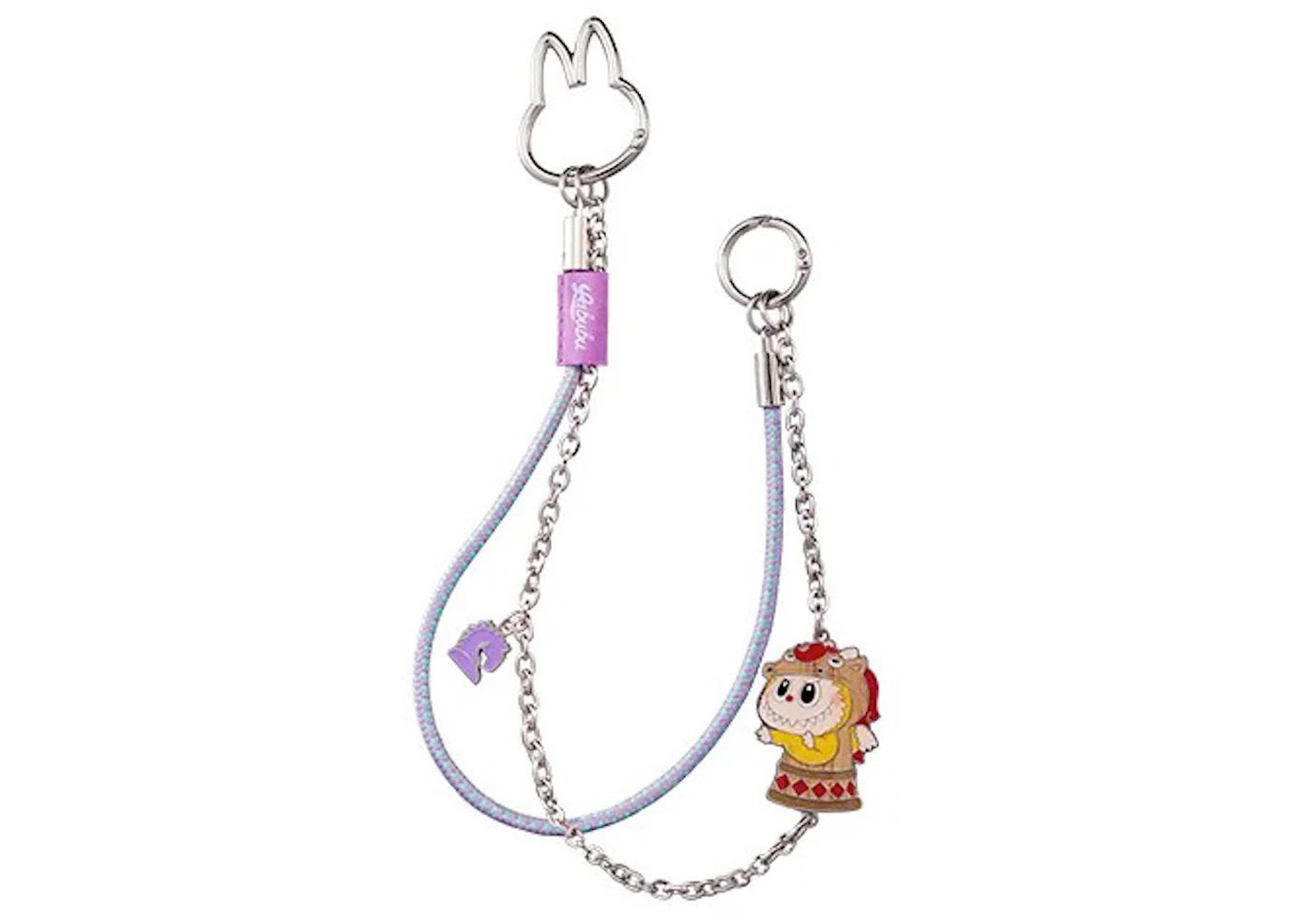 Pop Mart Labubu The Monsters Let's Checkmate Series Knight Pendant