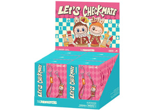 Pop Mart Labubu The Monsters Let's Checkmate Series Pendant Sealed Case (6 Blind Box)