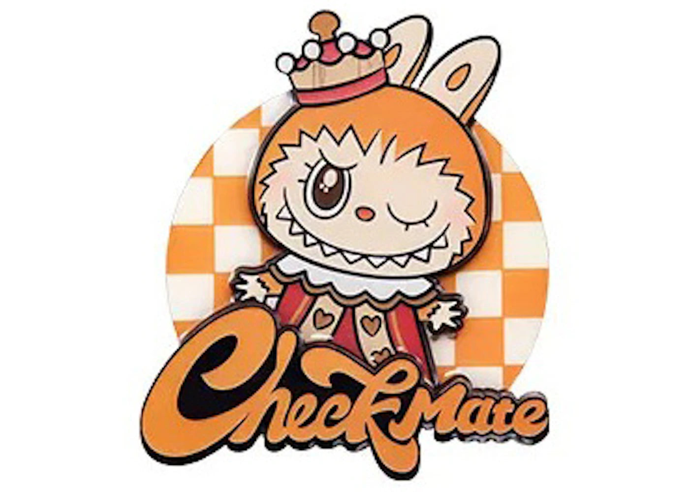 Pop Mart Labubu The Monsters Let's Checkmate Series Queen Fridge Magnet