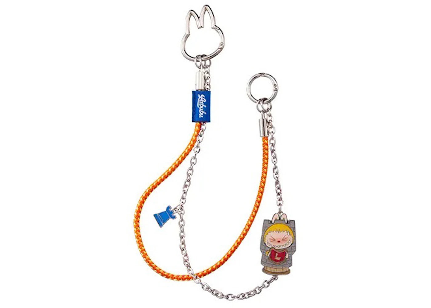 Pop Mart Labubu The Monsters Let's Checkmate Series Rook Pendant