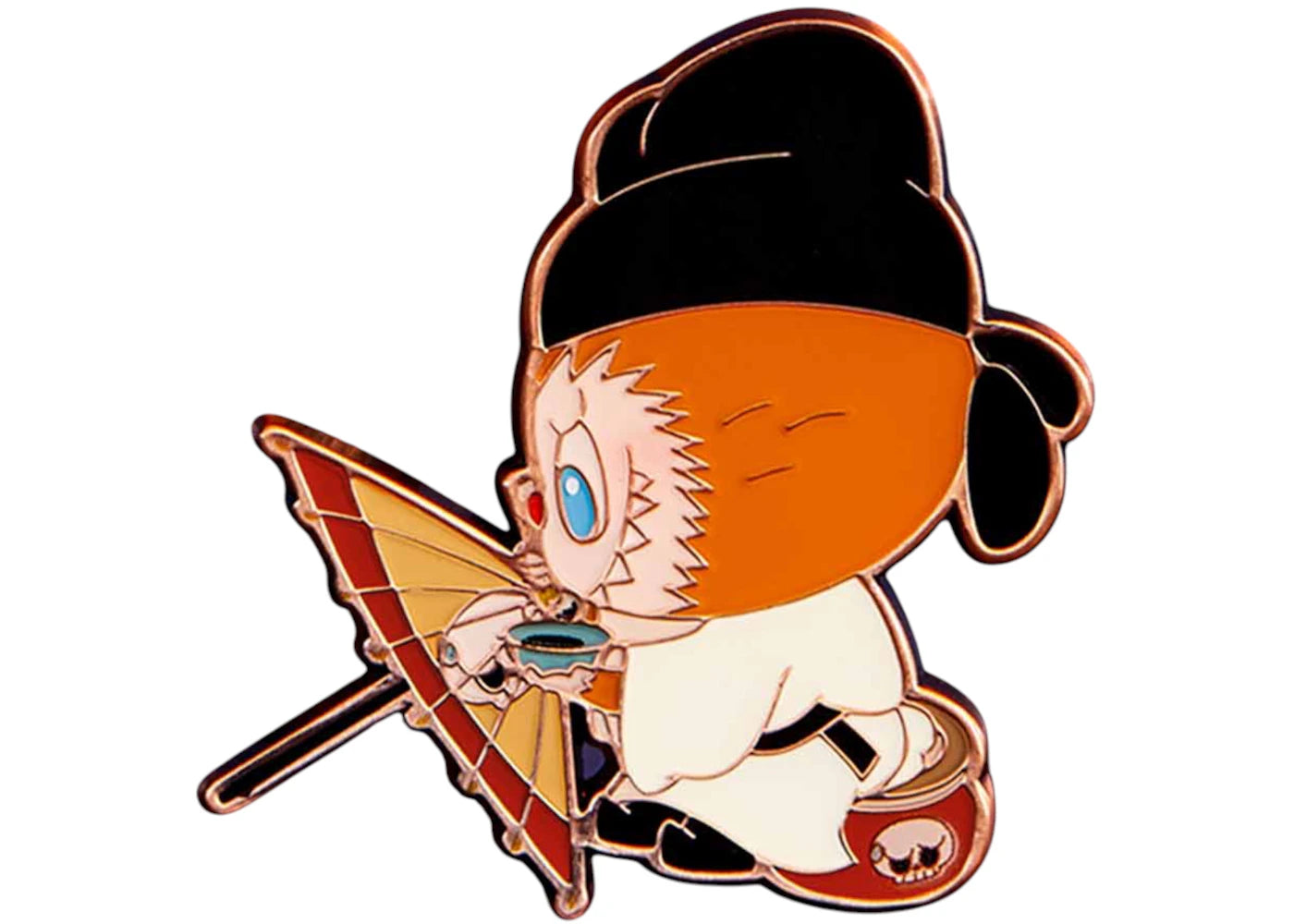 Pop Mart Labubu The Monsters Let's Have Fun Together Series Drawing Umbrella Cover Badge