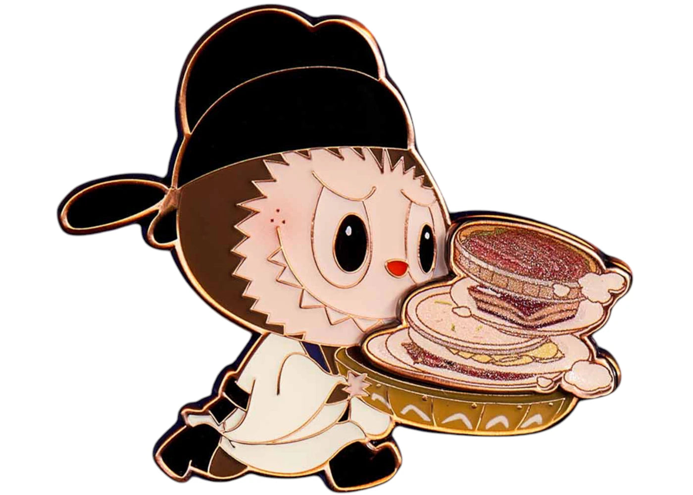 Pop Mart Labubu The Monsters Let's Have Fun Together Series Grand Banquet (Secret Edition) Badge