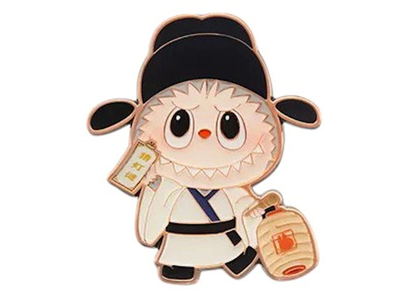 Pop Mart Labubu The Monsters Let's Have Fun Together Series Guessing Lantern Riddles Badge