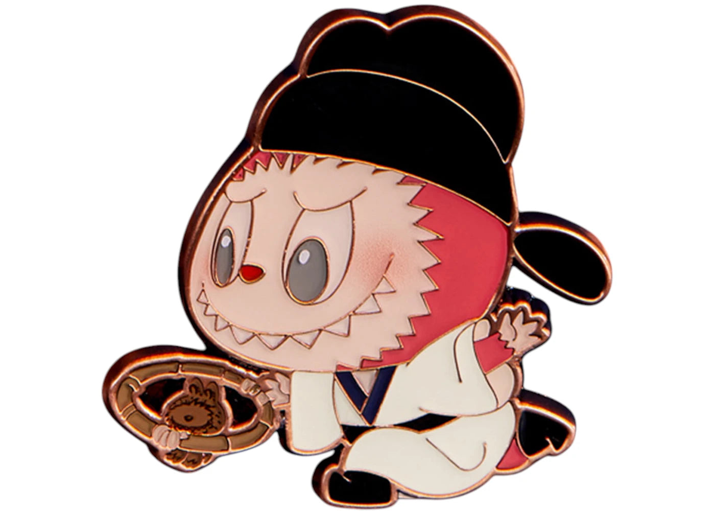 Pop Mart Labubu The Monsters Let's Have Fun Together Series Ring Toss Badge