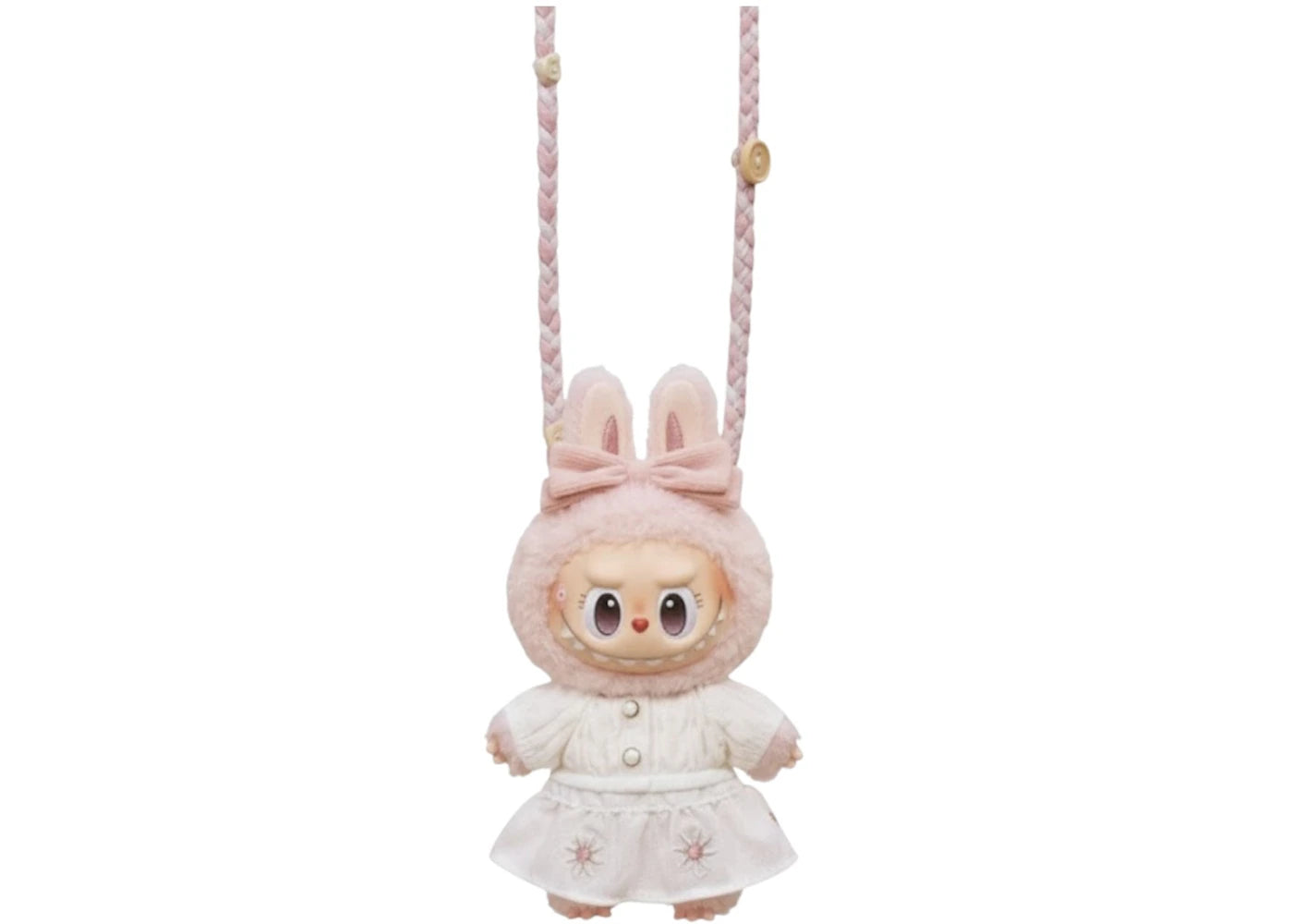Pop Mart Labubu The Monsters Mokoko Fall into Sweaters Series Vinyl Plush Pendant