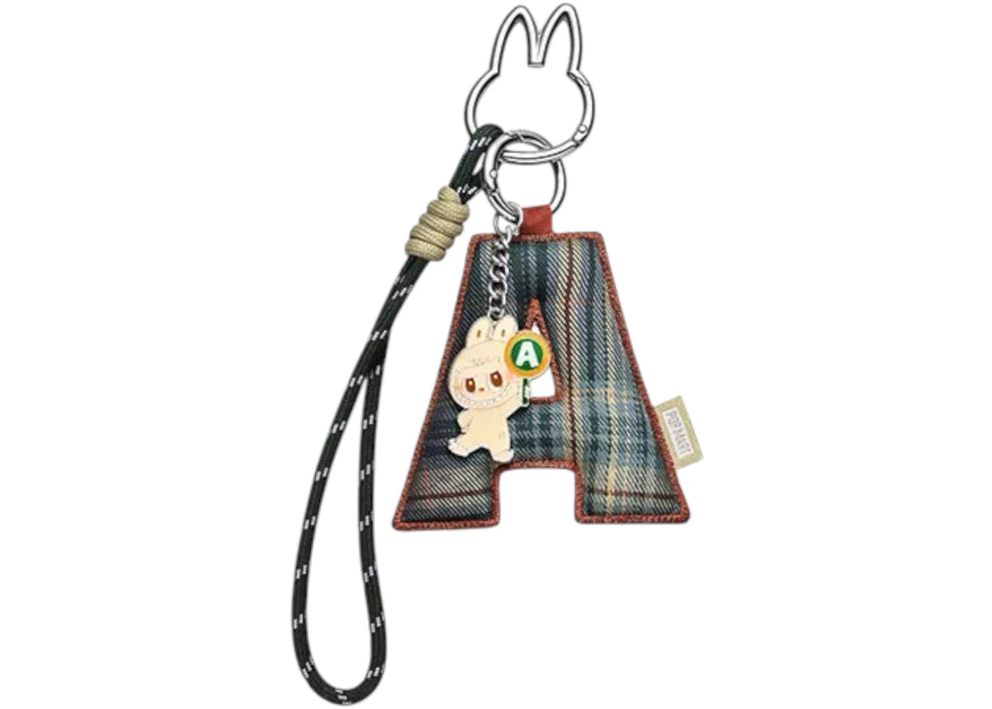 Pop Mart Labubu The Monsters Pin for Love Series "A" Letter Pendant