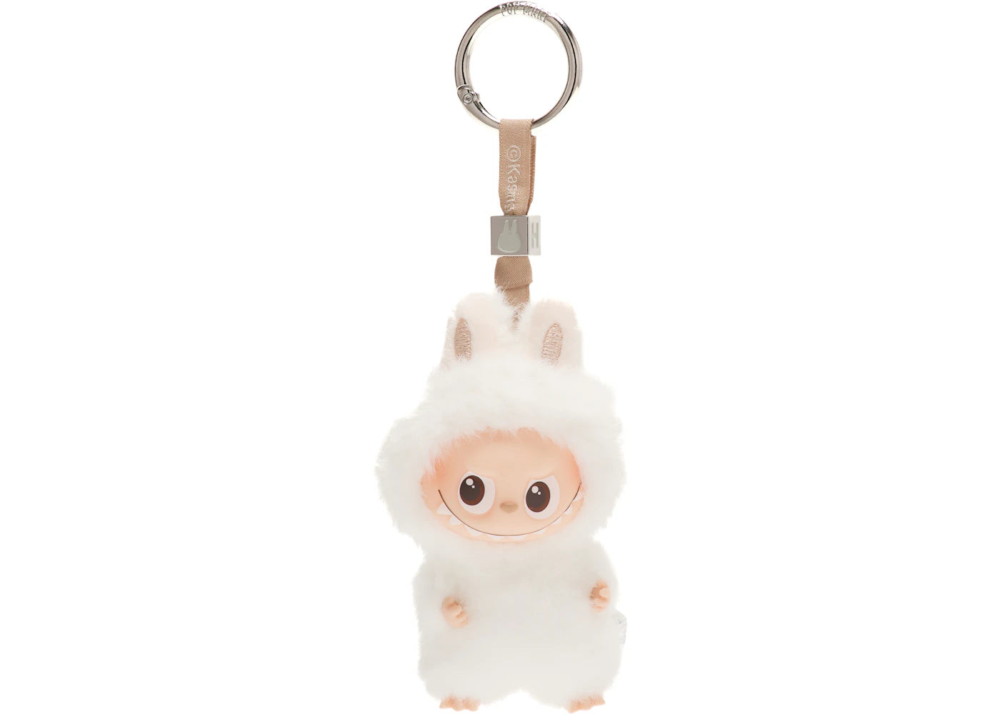 Pop Mart Labubu The Monsters Pin for Love Series "H" Vinyl Plush Pendant