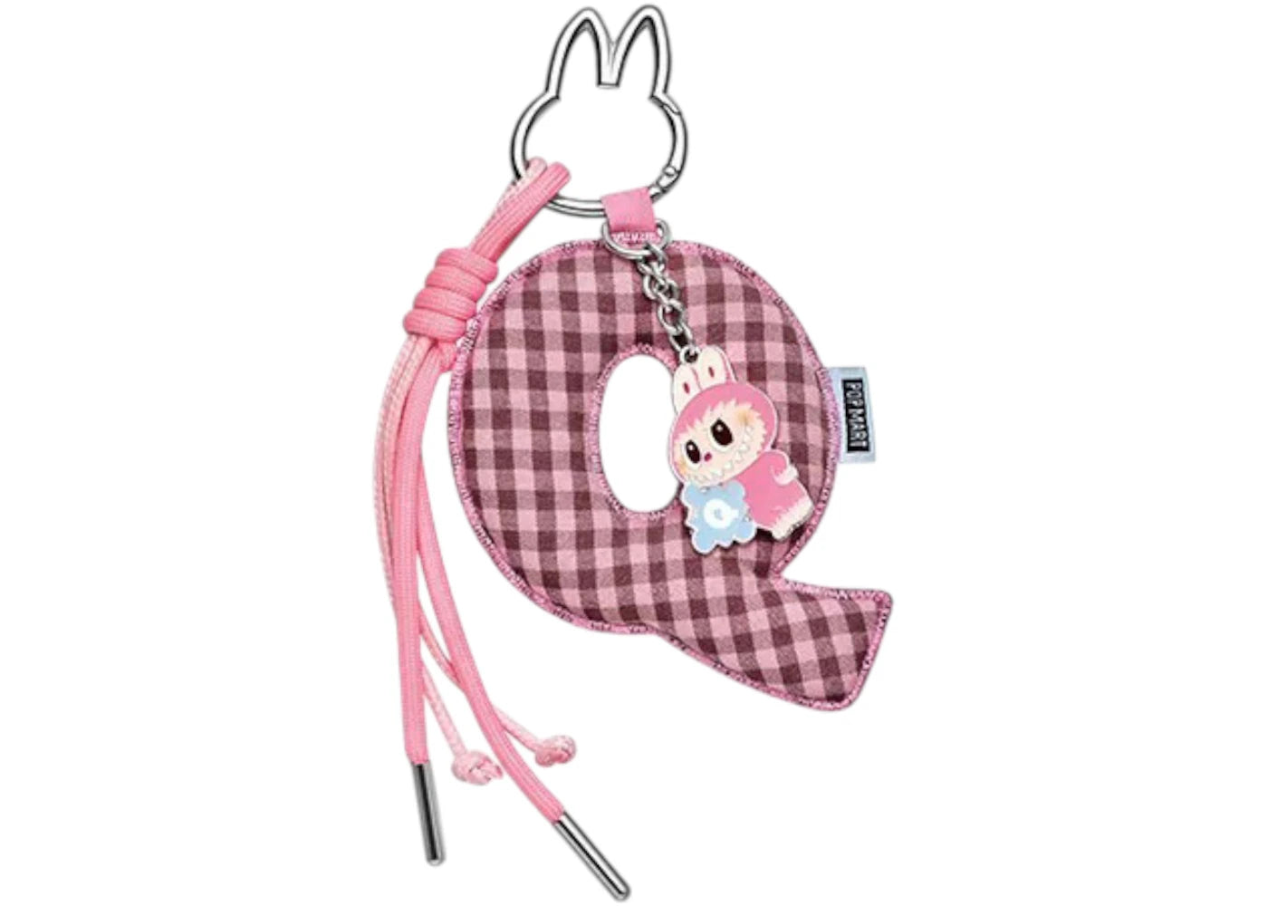 Pop Mart Labubu The Monsters Pin for Love Series "Q" Letter Pendant