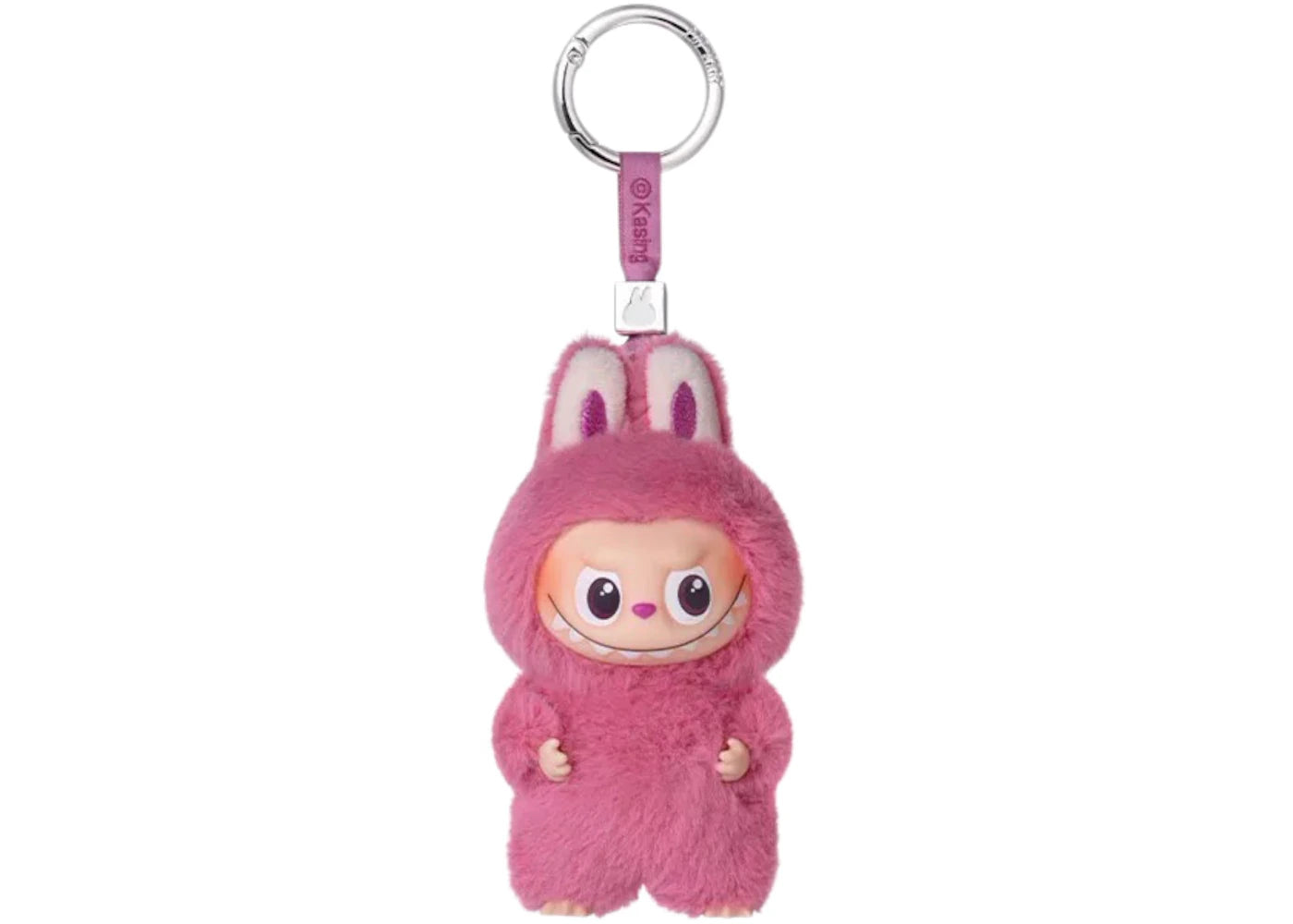 Pop Mart Labubu The Monsters Pin for Love Series "Q" Vinyl Plush Pendant