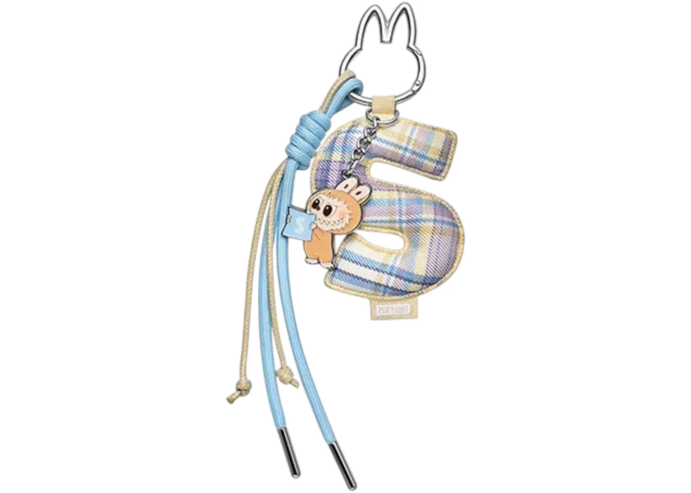 Pop Mart Labubu The Monsters Pin for Love Series "S" Letter Pendant