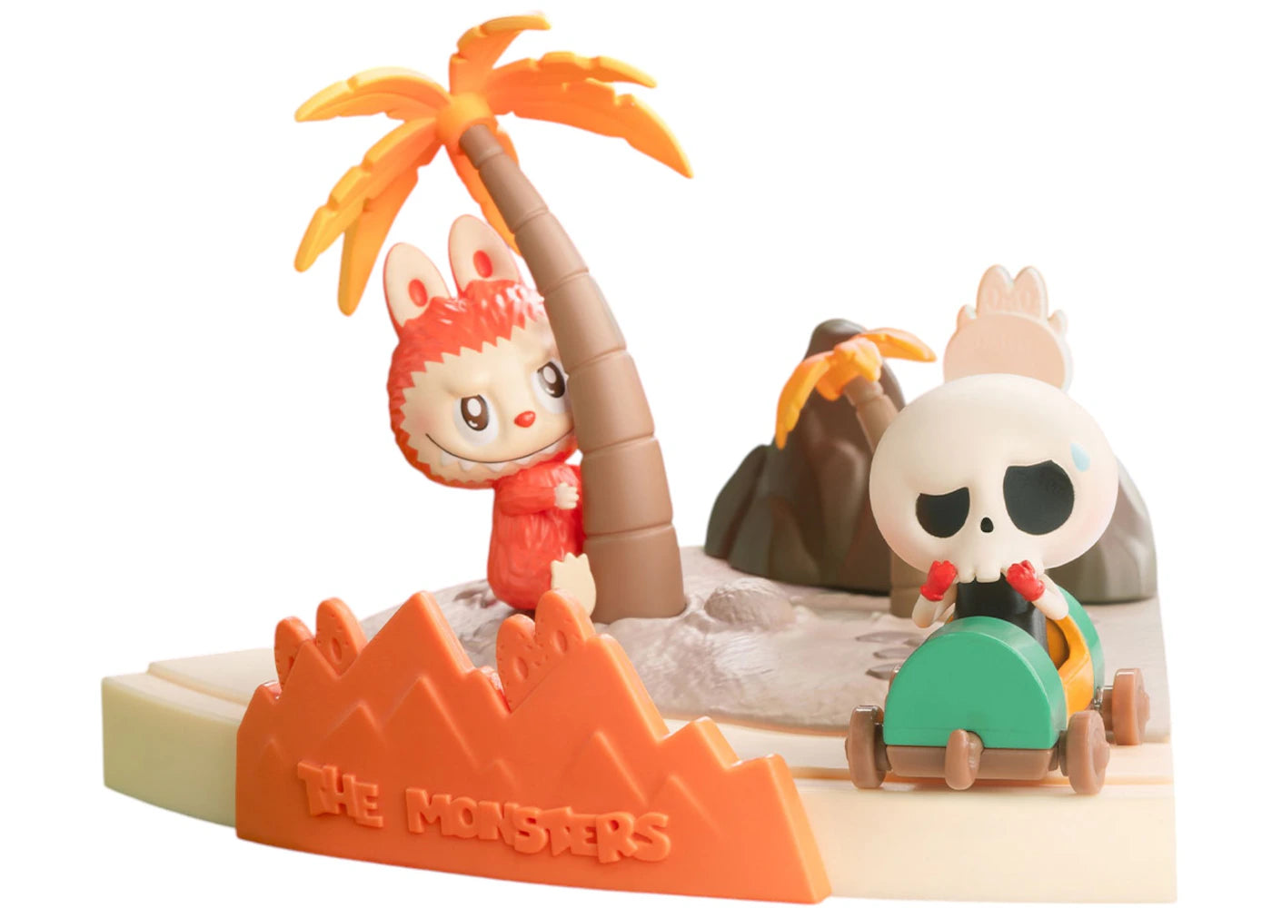 Pop Mart Labubu The Monsters Playing Games Series Scene Climbing Fun Figure Set