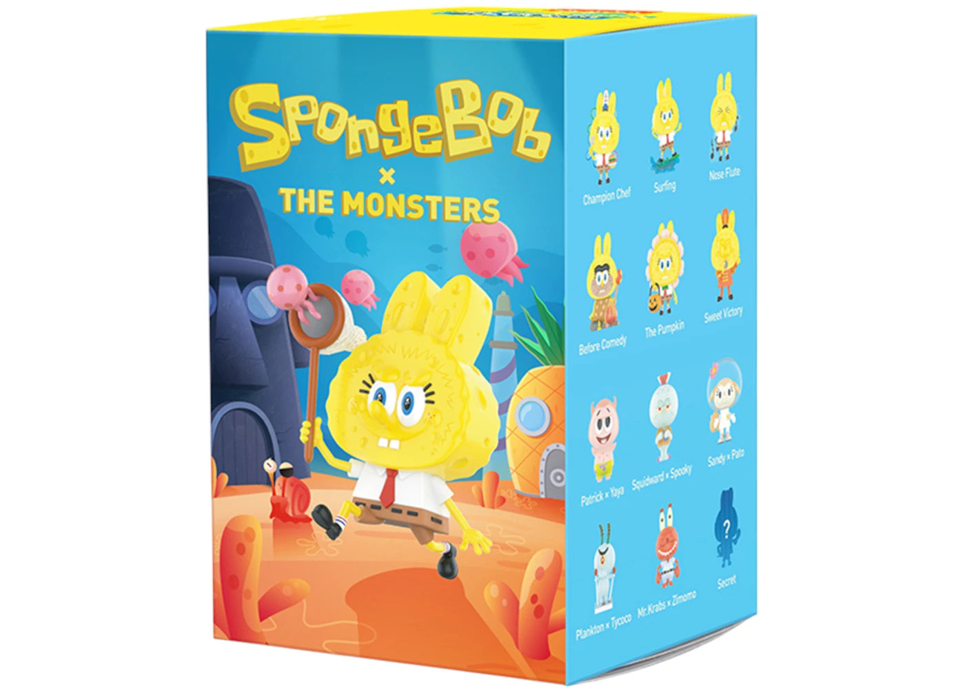 Pop Mart Labubu The Monsters Spongebob Series Figure Single Blind Box