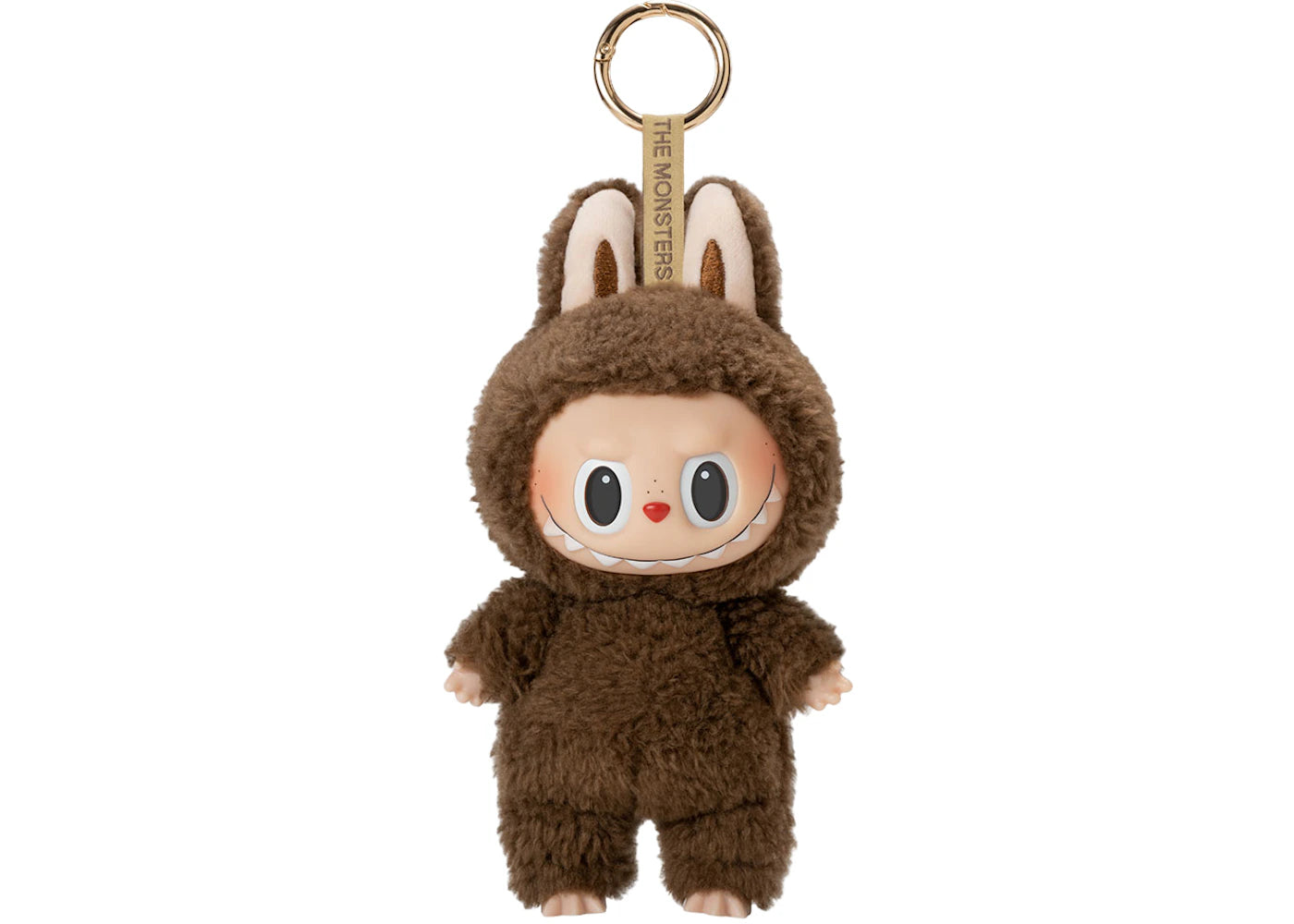 Pop Mart Labubu The Monsters Tasty Macarons Chestnut Cocoa Vinyl Plush Pendant