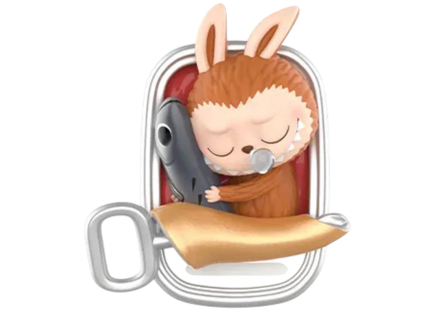 Pop Mart Labubu The Monsters Wacky Mart Series Canned Sardines Figure