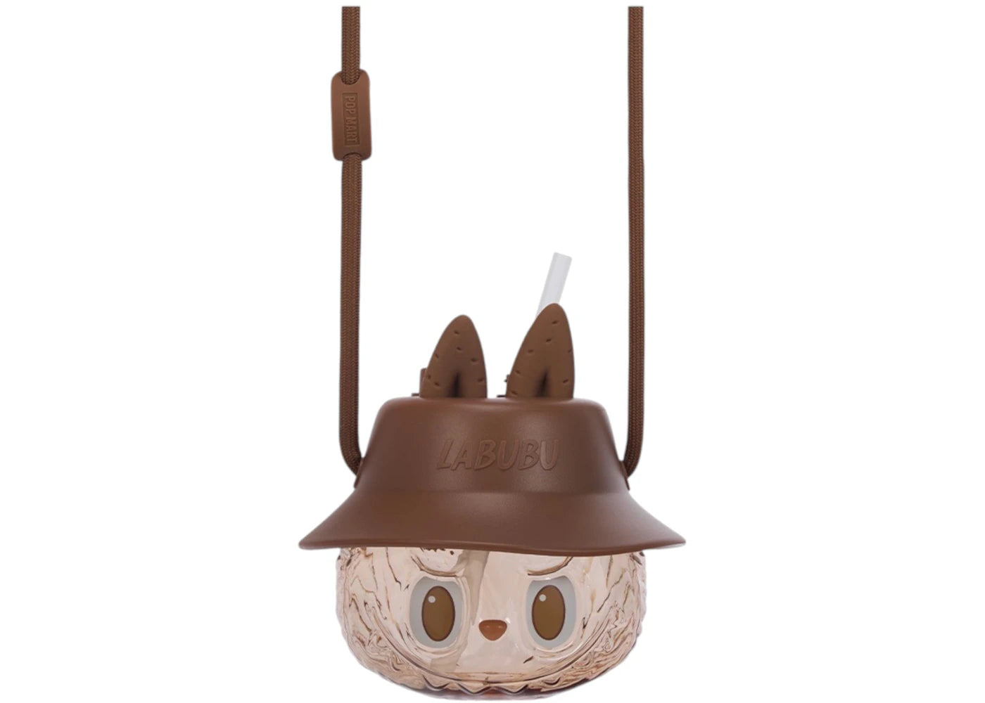 Pop Mart Labubu The Monsters Wacky Mart Series Caramel Brown Tumbler