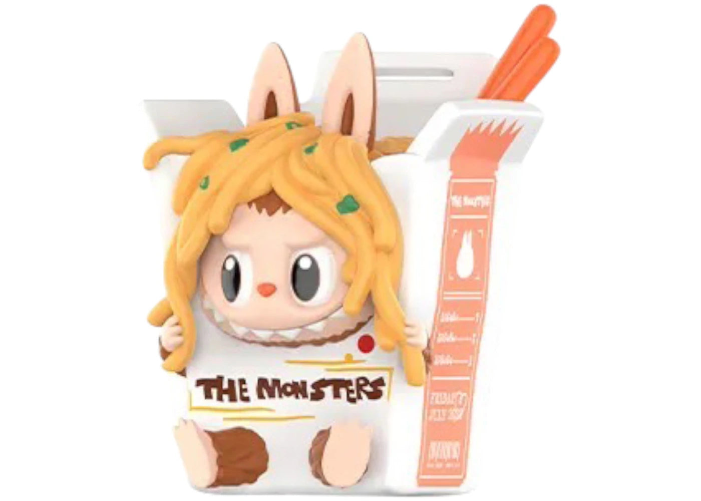 Pop Mart Labubu The Monsters Wacky Mart Series Chow Mein Figure