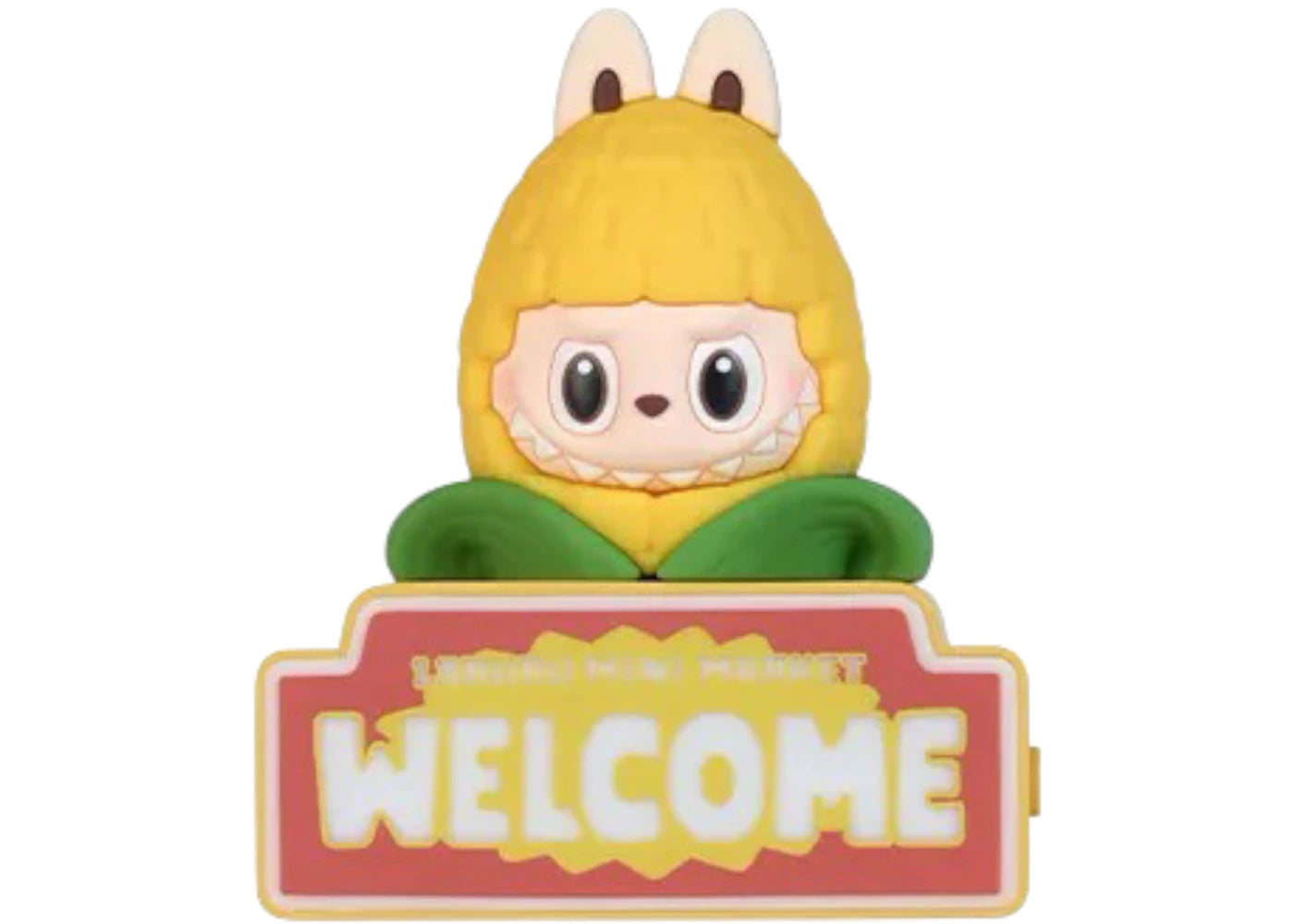 Pop Mart Labubu The Monsters Wacky Mart Series Corn Fridge Magnet