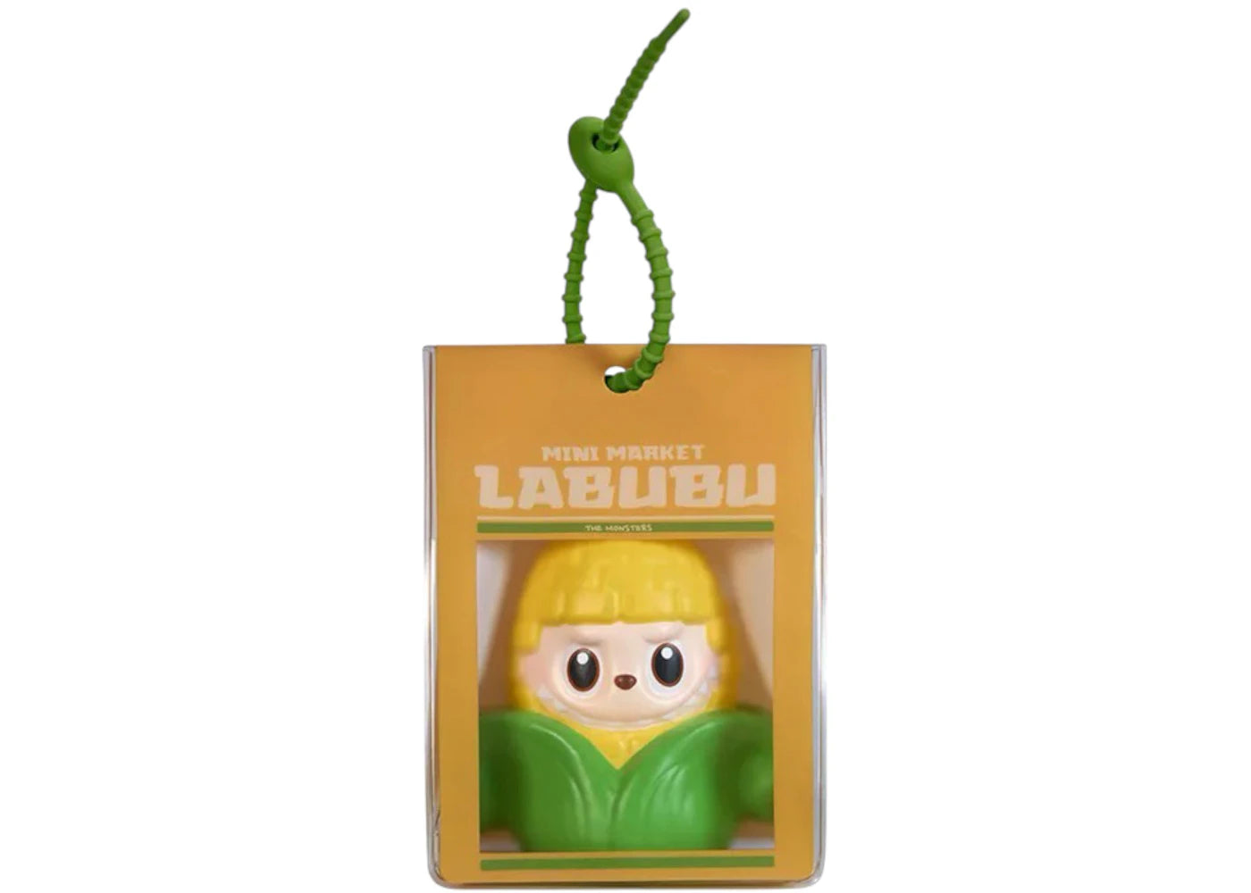 Pop Mart Labubu The Monsters Wacky Mart Series Corn Pinch Pendant