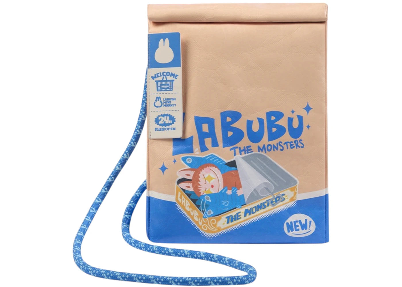 Pop Mart Labubu The Monsters Wacky Mart Series Messenger Bag